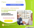 Specjalista ds. budowania relacji z klientem z orzeczeniem - praca zdalna
