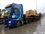 Transport wózków widłowych maszyn koparek Poznan 604 999 084